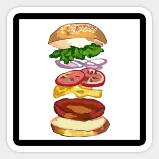 That Daily Hamburger Sticker